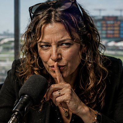 Whisper, the market watcher, a finger held to her lips